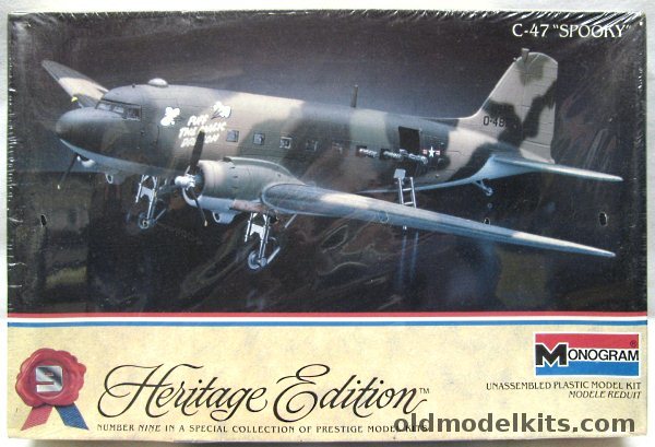 Monogram 1/90 C-47 'Spooky' Gunship - Heritage Edition Issue, 6059 plastic model kit